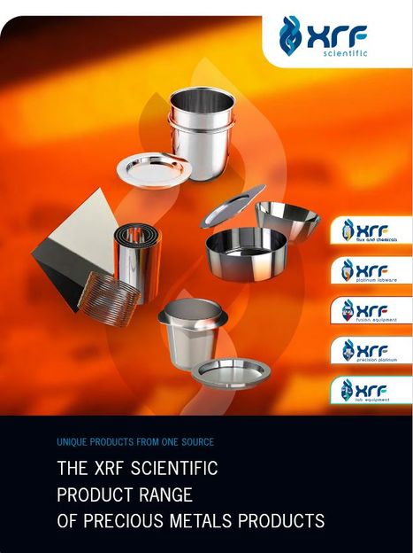 Catalogue: Labware made of precious metals | Laborgeräte | XRF Scientific