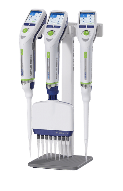 Neue elektronische Ein- und Mehrkanalpipetten von METTLER TOLEDO