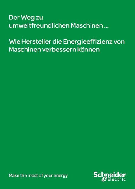 Energieeffizienz von Maschinen verbessern - 