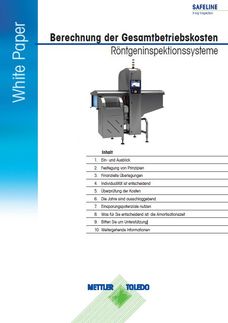 Berechnung der Gesamtbetriebskosten: Röntgeninspektionssysteme