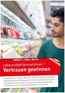 Ratgeber: Lebensmittel kennzeichnen - Vertrauen gewinnen