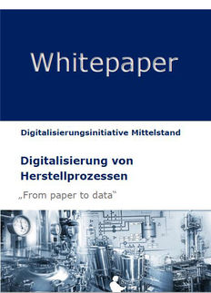 Digitalisierung von Herstellprozessen