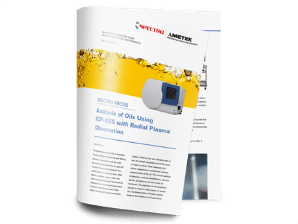 How to Analyze Oils Using ICP-OES with Radial Plasma Observation