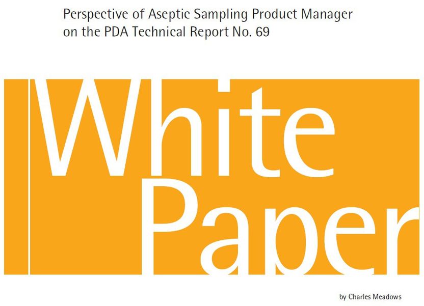 Bioburden and Biofilm Management in Pharmaceutical Operations - Perspective of Aseptic Sampling