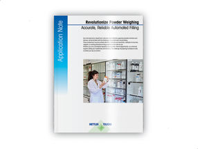 Application Note: Revolutionize Powder Weighing – Accurate, Reliable Automated Filling