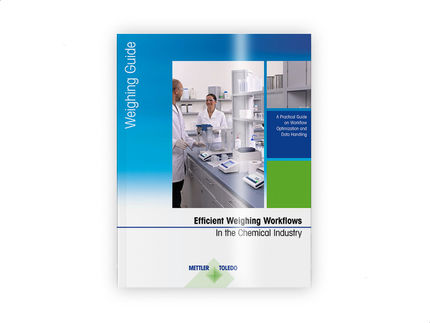 Guide on efficient weighing workflows in chemical industry