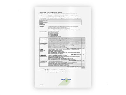 Checkliste für 5S-Audit zu Lean-Prinzipien am Arbeitsplatz