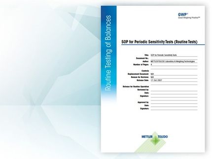 Procedimientos normalizados de trabajo (PNT) para la comprobación de balanzas