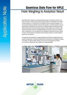 From Weighing to Analytical Result