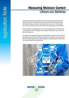 Measuring Moisture in Lithium-Ion Batteries