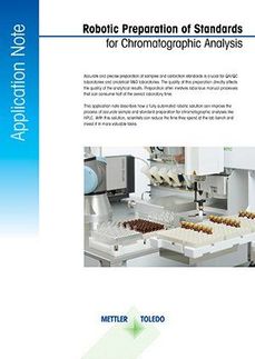 Robotic Preparation of Standards for Chromatographic Analysis