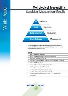 How to Establish and Maintain Metrological Traceability