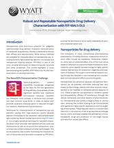 Reproduzierbare Charakterisierung der Wirkstoffabgabe von Nanopartikeln mittels FFF-MALS-DLS