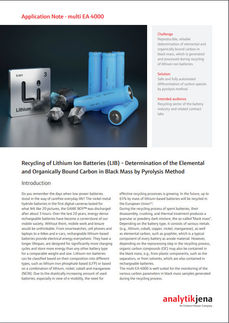 Determination of the Elemental and Organically Bound Carbon