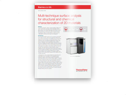 Fully automated, multi-technique surface analysis system to advance your research