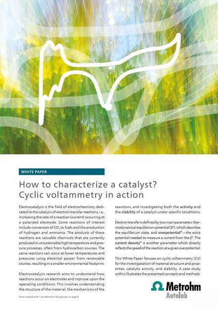 Determination of the activity and stability of catalysts and materials for electrocatalysis