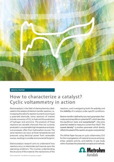 How to characterize a catalyst? Cyclic voltammetry in action