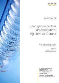 Pleins feux sur la détermination des protéines : Kjeldahl contre Dumas